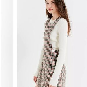 Urban Outfitters Plaid Mini Dress  XS